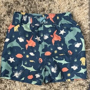 RuggedButts little boy swim trunks size 18-24 months
